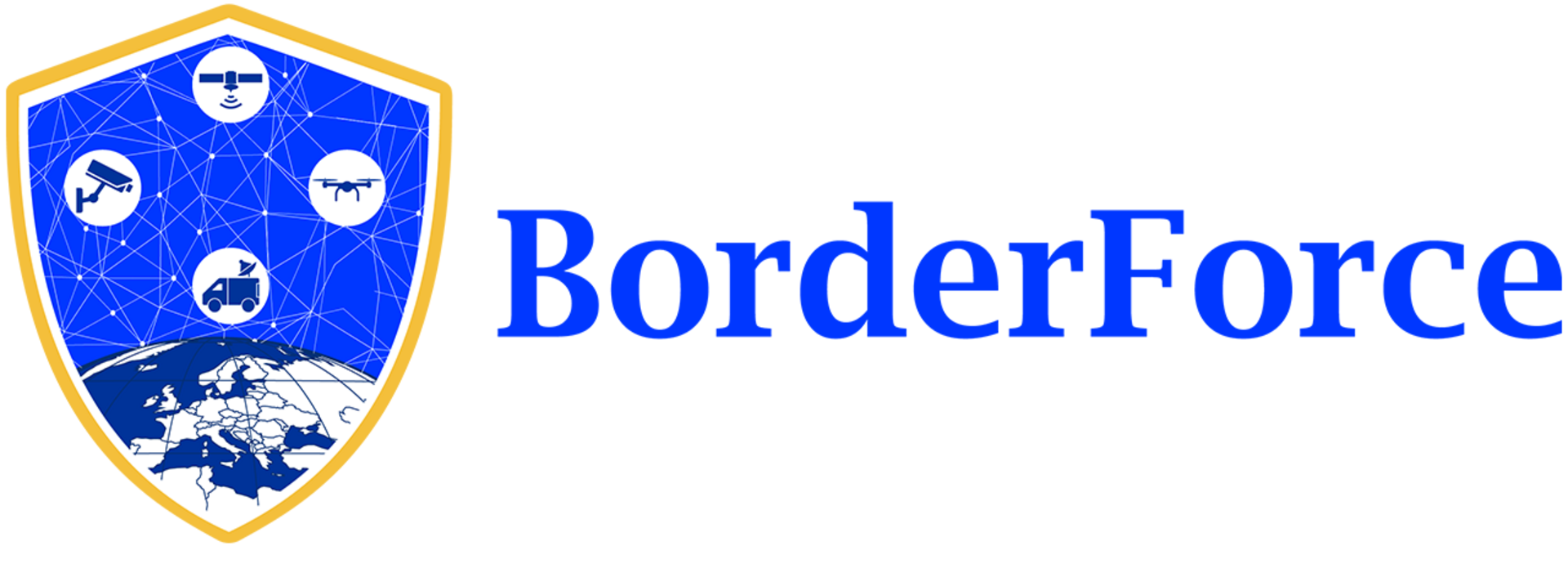 Logo BorderForce mit transparentem Hintergrund